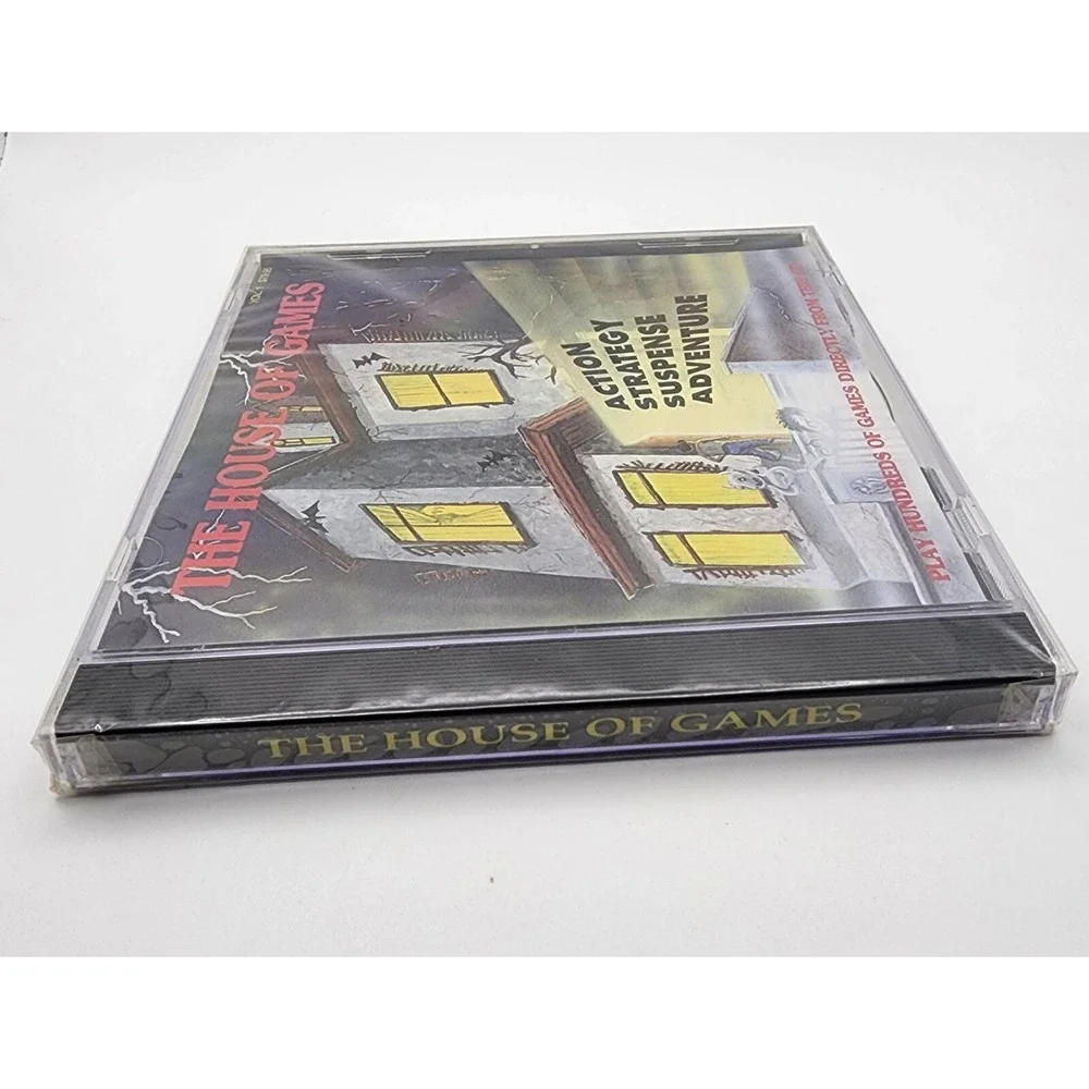 The House‎ of Games Vol 1 PC Game CD ROM Video Game Vintage Sealed